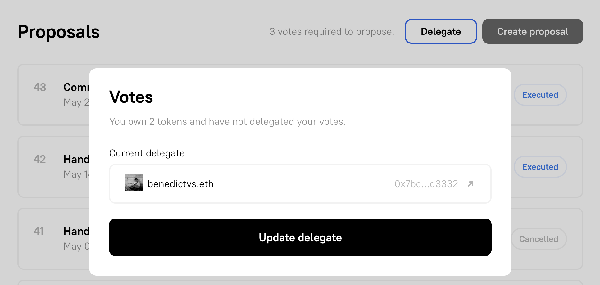 Delegation